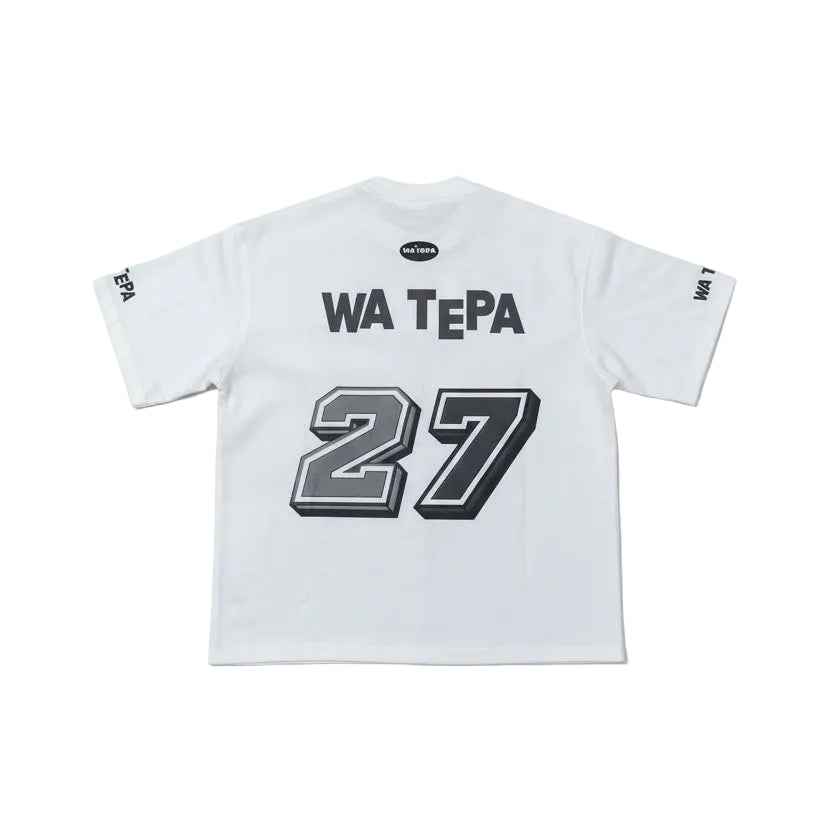 White Club Number T-shirt